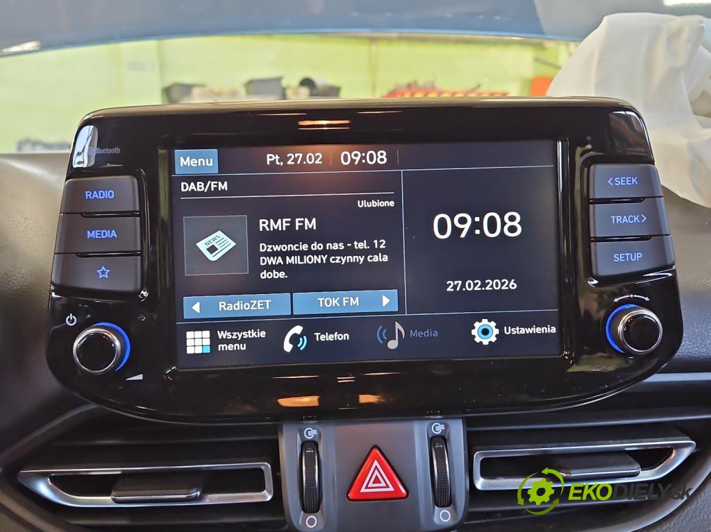 Hyundai I30 III 2016- 1.6 crdi 116 HP manual 85 kW 1598 cm3 5- Radio originál 96160-G4210