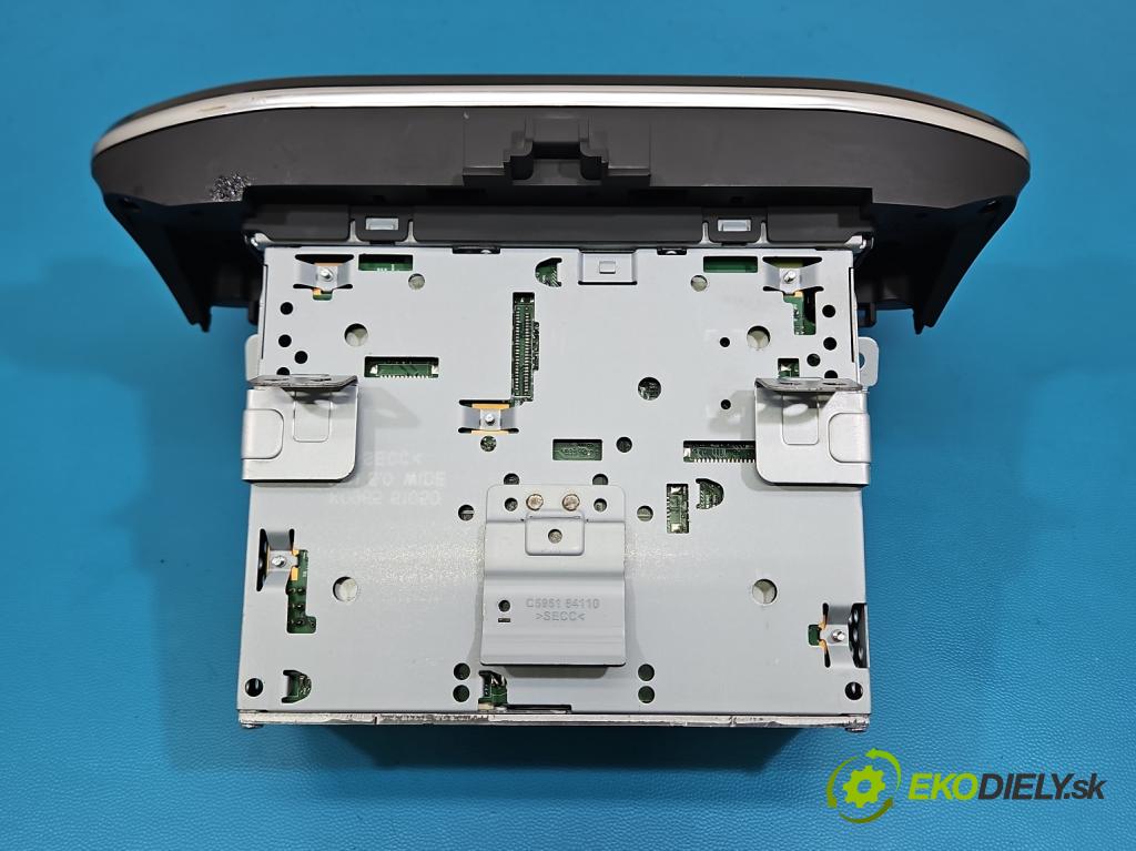 Hyundai I30 III 2016- 1.6 crdi 116 HP manual 85 kW 1598 cm3 5- Radio originál 96160-G4210