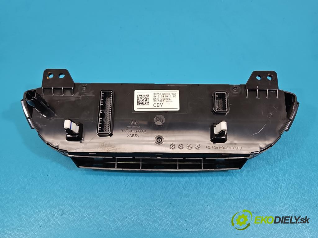 Hyundai I30 III 2016- 1.6 crdi 116 hp manual 85 kW 1598 cm3 5- palubní deska panel topení 97250-G4CB0