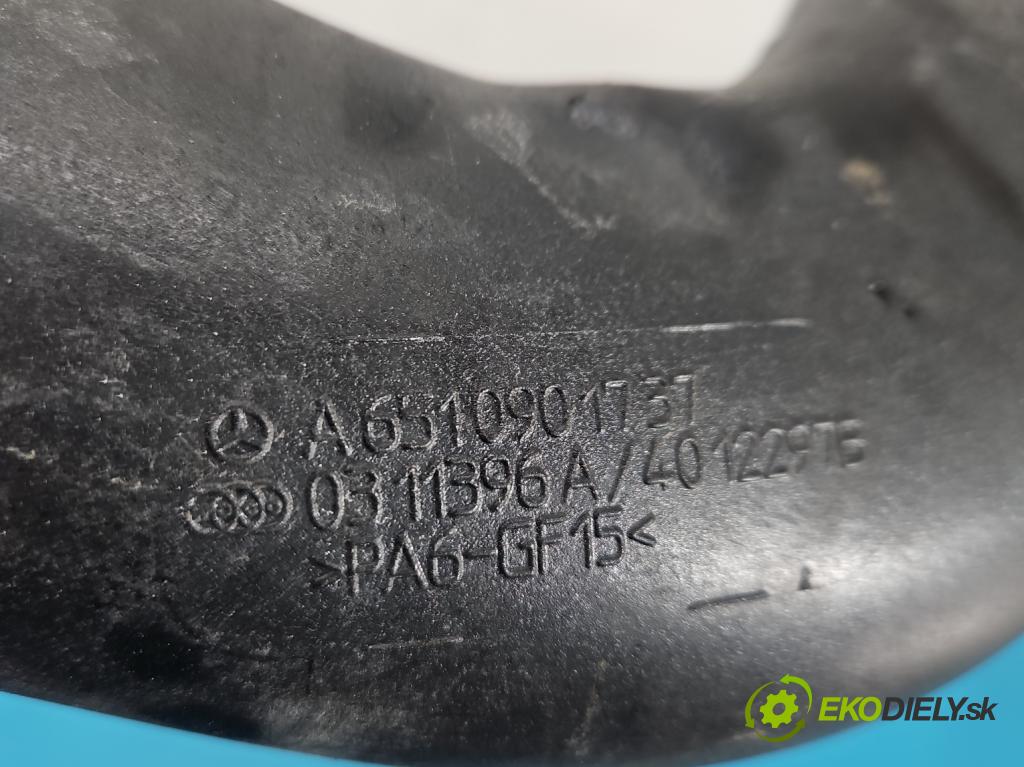 Mercedes B W246  2011-2018 2.1 cdi 136hp automatic 100 kW 2143 cm3 5- Trubka: A2465281382