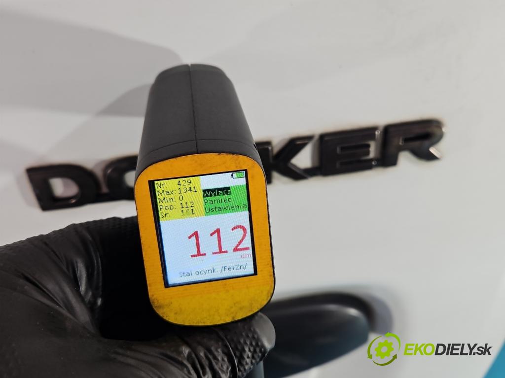 Dacia Dokker 2012- 1.6 16V 102 hp manual 75 kW 1598 cm3 5- dveře zadní pravé  (Klika dveří ostatní)