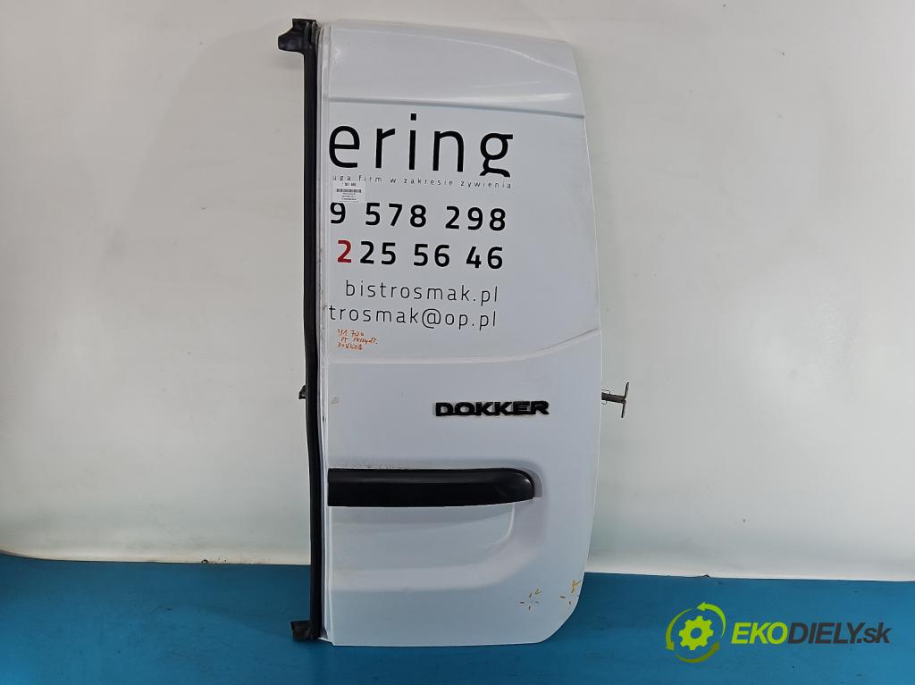 Dacia Dokker 2012- 1.6 16V 102 hp manual 75 kW 1598 cm3 5- dveře zadní pravé  (Klika dveří ostatní)