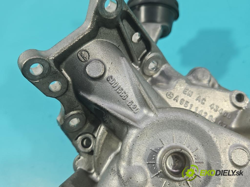 Mercedes B W246  2011-2018 2.1 cdi 136 HP automatic 100 kW 2143 cm3 5- chladič výfukové A6511420467