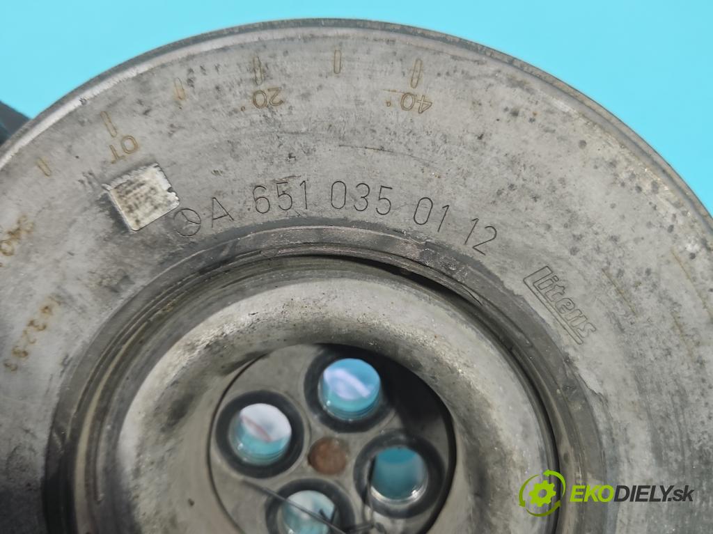 Mercedes B W246  2011-2018 2.1 cdi 136hp automatic 100 kW 2143 cm3 5- kolo pás: hřídel klikový A6510350112