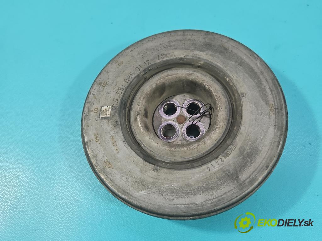 Mercedes B W246  2011-2018 2.1 cdi 136hp automatic 100 kW 2143 cm3 5- kolo pás: hřídel klikový A6510350112