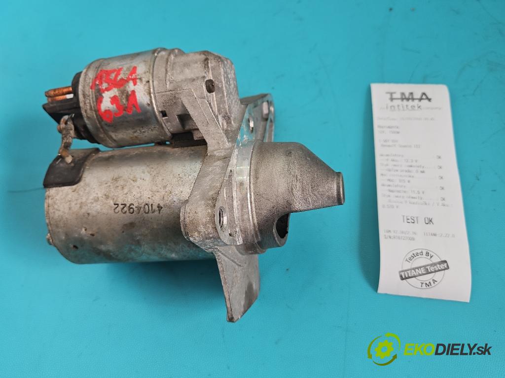 Renault Scenic III 2009-2016 1.4 131 HP manual 96 kW 1397 cm3 5- štartér  (Štartér)