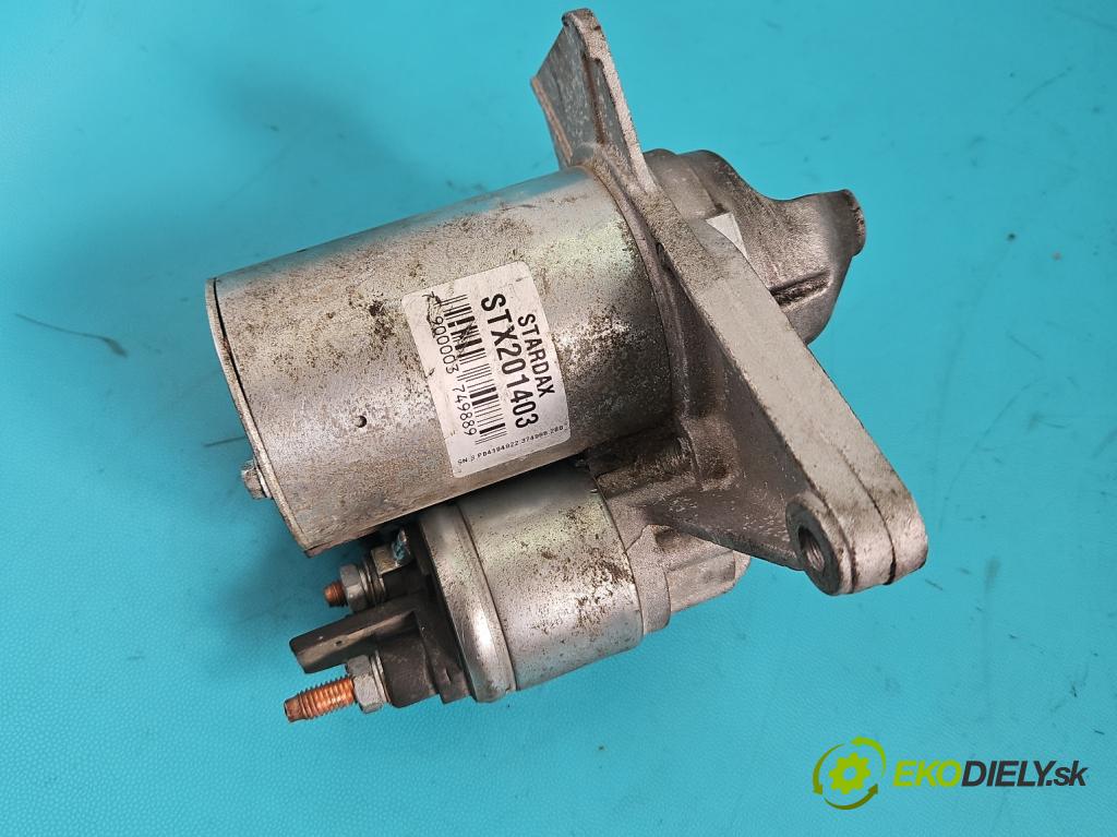 Renault Scenic III 2009-2016 1.4 131 hp manual 96 kW 1397 cm3 5- startér:  (Startér)