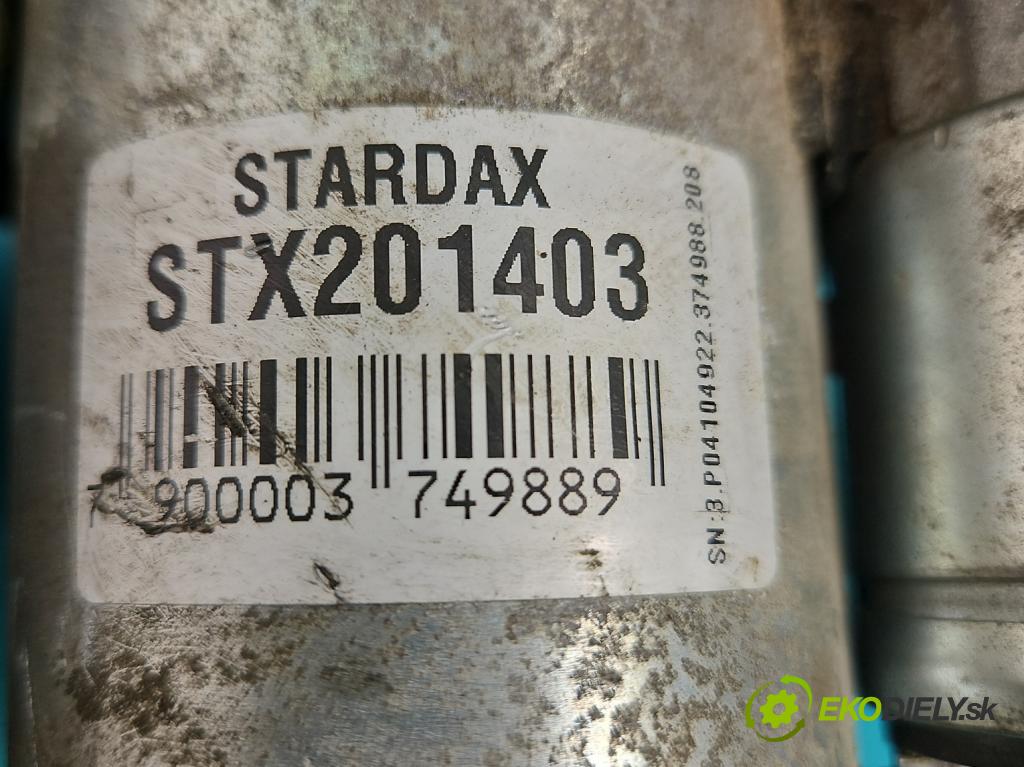 Renault Scenic III 2009-2016 1.4 131 hp manual 96 kW 1397 cm3 5- startér:  (Startér)