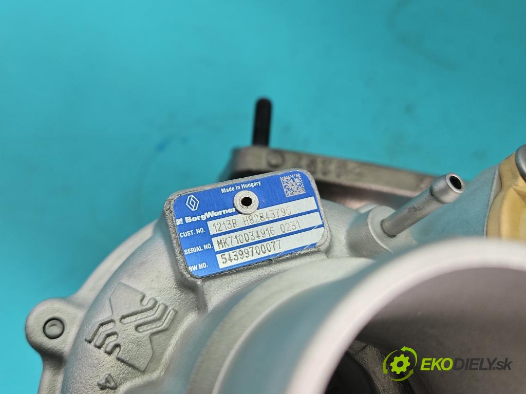 Renault Scenic III 2009-2016 1.4 131 HP manual 96 kW 1397 cm3 5- turbodúchadlo, turbo repasovaná 54399700077