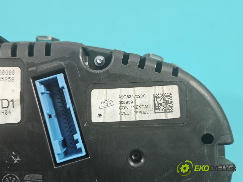 Skoda Rapid 2012-2019 1.2 TSI 86 hp manual 63 kW 1197 cm3 5- Přístrojová deska 5JA920810B (Přístrojová deska)