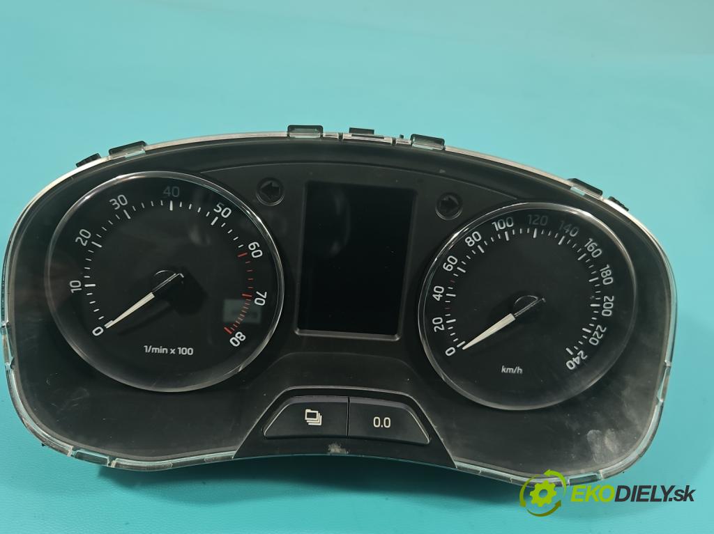 Skoda Rapid 2012-2019 1.2 TSI 86 hp manual 63 kW 1197 cm3 5- Přístrojová deska 5JA920810B (Přístrojová deska)