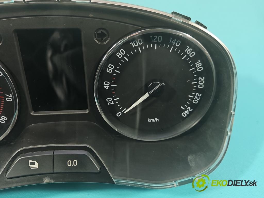 Skoda Rapid 2012-2019 1.2 TSI 86 hp manual 63 kW 1197 cm3 5- Přístrojová deska 5JA920810B (Přístrojová deska)