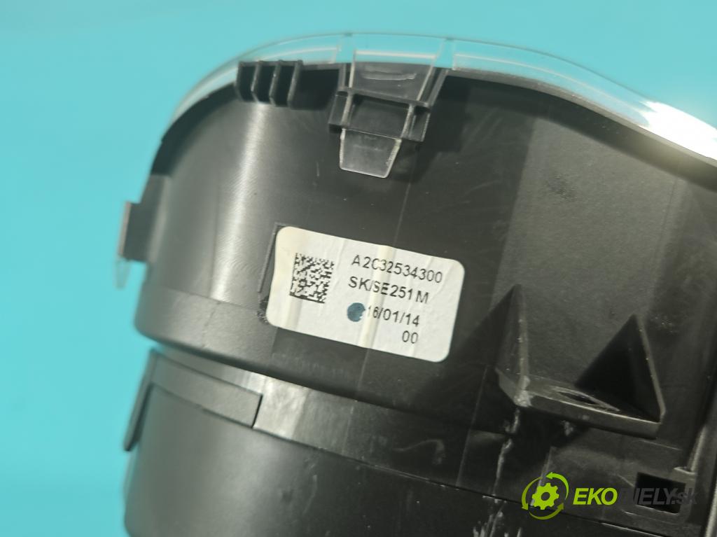 Skoda Rapid 2012-2019 1.2 TSI 86 hp manual 63 kW 1197 cm3 5- Přístrojová deska 5JA920810B (Přístrojová deska)