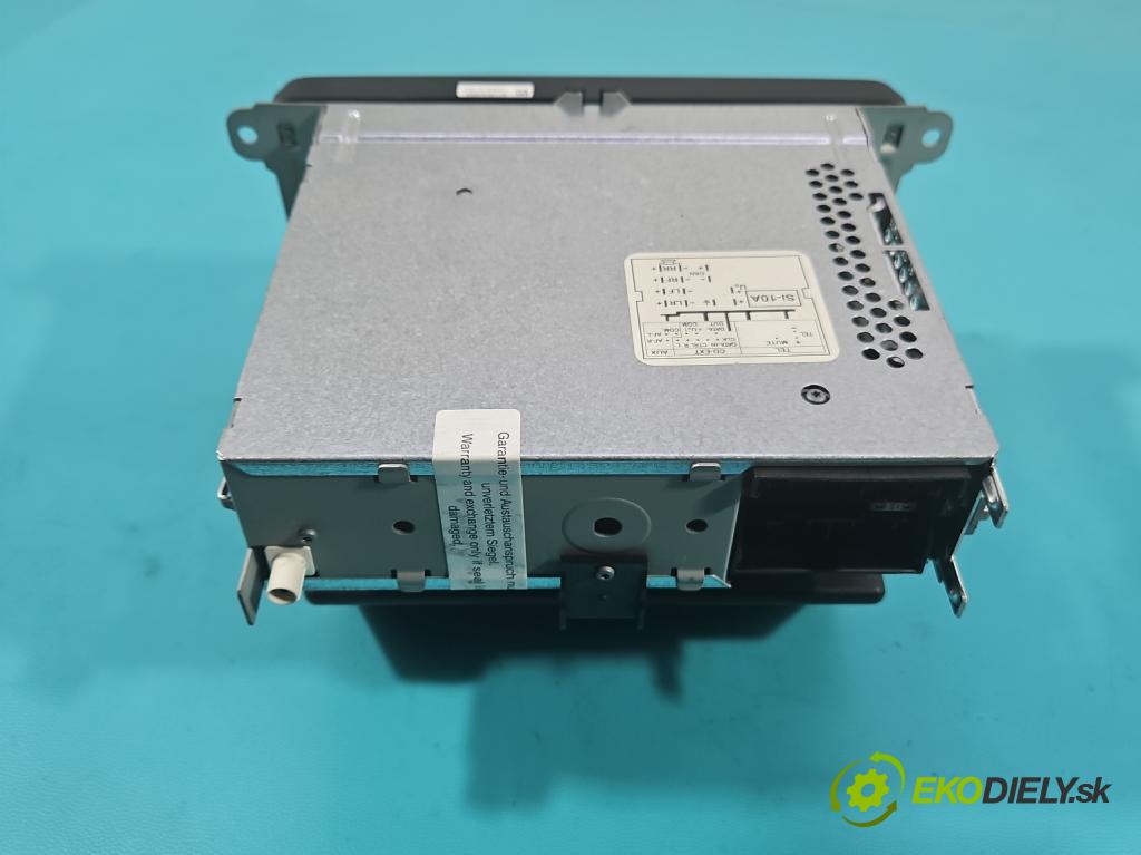 Skoda Rapid 2012-2019 1.2 TSI 86 hp manual 63 kW 1197 cm3 5- Radio továrna: 5J0035152C