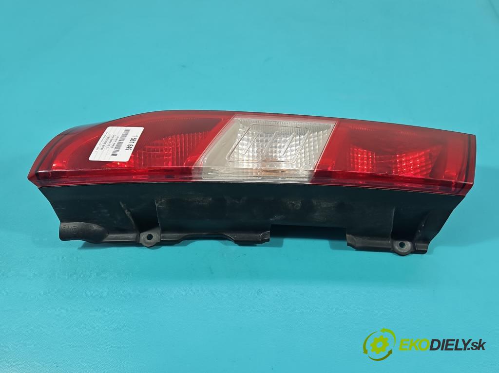Dacia Dokker 2012- 1.6 16V 102 HP manual 75 kW 1598 cm3 5- svetlo / reflektor zadné ľavé 265551619R (Kľučka dverí ostatné)