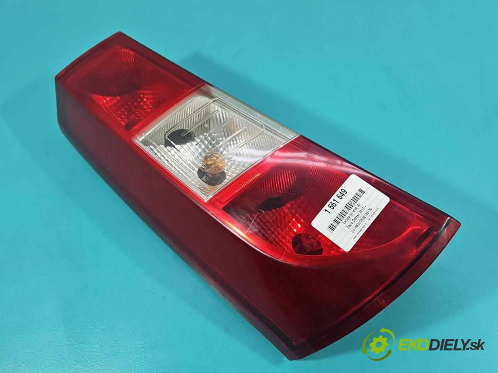 Dacia Dokker 2012- 1.6 16V 102 HP manual 75 kW 1598 cm3 5- svetlo / reflektor zadné ľavé 265551619R (Kľučka dverí ostatné)