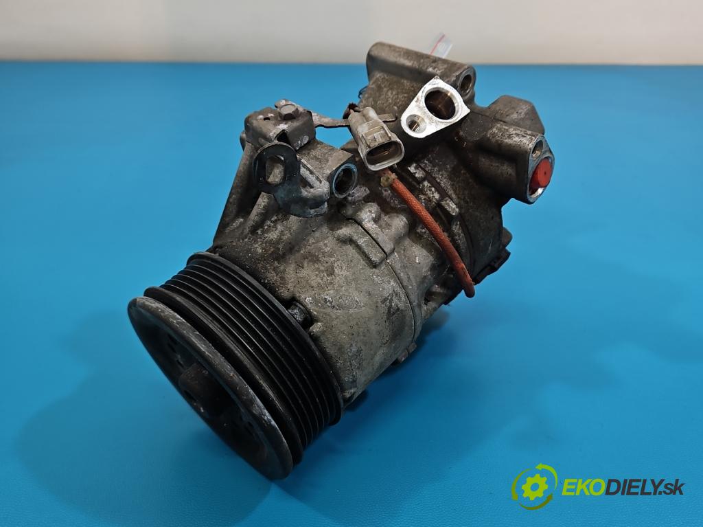 Toyota Auris I 2006-2013 1.3 vvti 99 hp manual 73 kW 1329 cm3 5- Kompresor: klíma GE447260-3313 (Kompresor klimatizace)