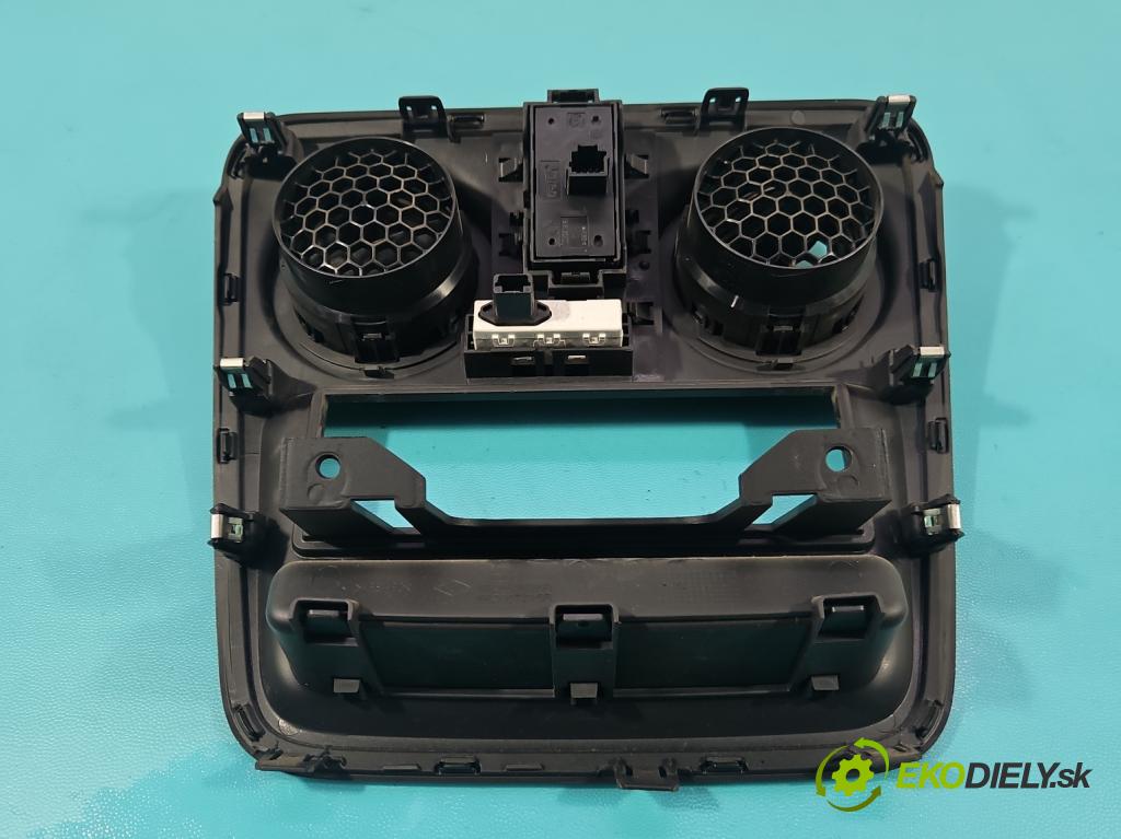 Dacia Dokker 2012- 1.6 16V 102 hp manual 75 kW 1598 cm3 5- Mřížka: topení medián: 682609686R (Mřížka topení)