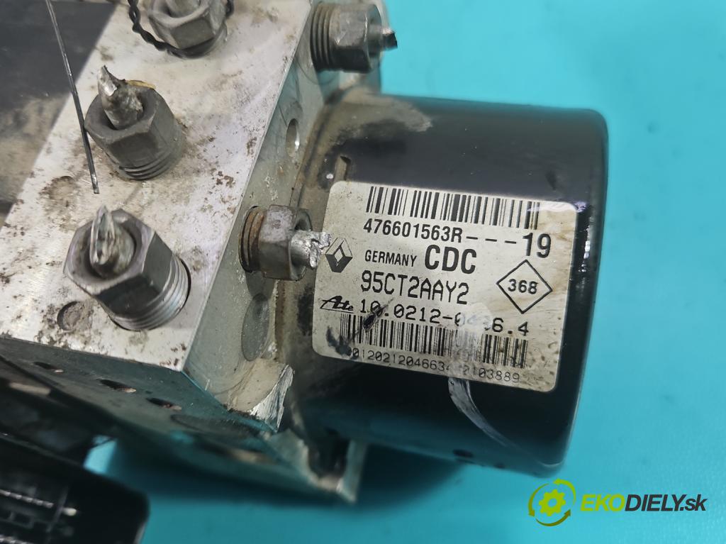 Renault Scenic III 2009-2016 1.4 131 HP manual 96 kW 1397 cm3 5- čerpadlo abs 476601563R (Pumpa ABS)