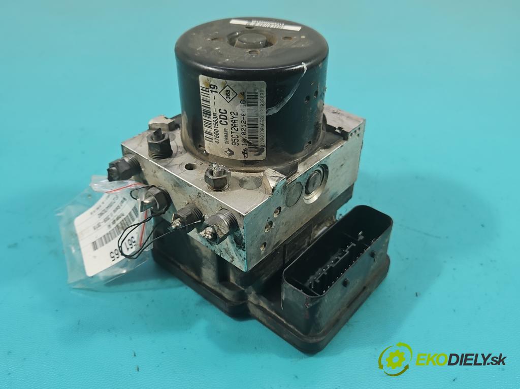 Renault Scenic III 2009-2016 1.4 131 HP manual 96 kW 1397 cm3 5- čerpadlo abs 476601563R (Pumpa ABS)