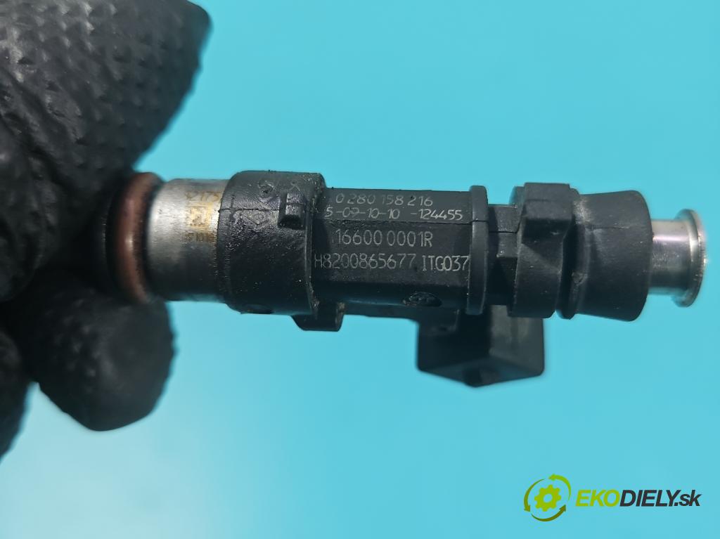 Renault Scenic III 2009-2016 1.4 131 HP manual 96 kW 1397 cm3 5- vstrek 0280158216 (Vstrekovač paliva)