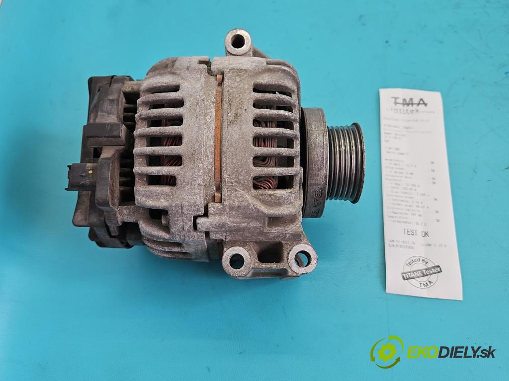 Dacia Logan I 2005-2014 1.4 8V 75 HP manual 55 kW 1390 cm3 4- Alternator 0124415014 (Alternátor)