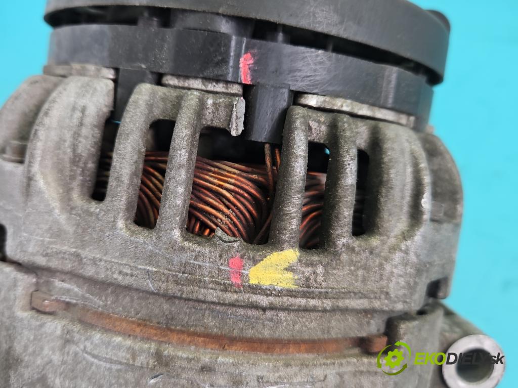 Dacia Logan I 2005-2014 1.4 8V 75 hp manual 55 kW 1390 cm3 4- Alternator 0124415014 (Alternátor)