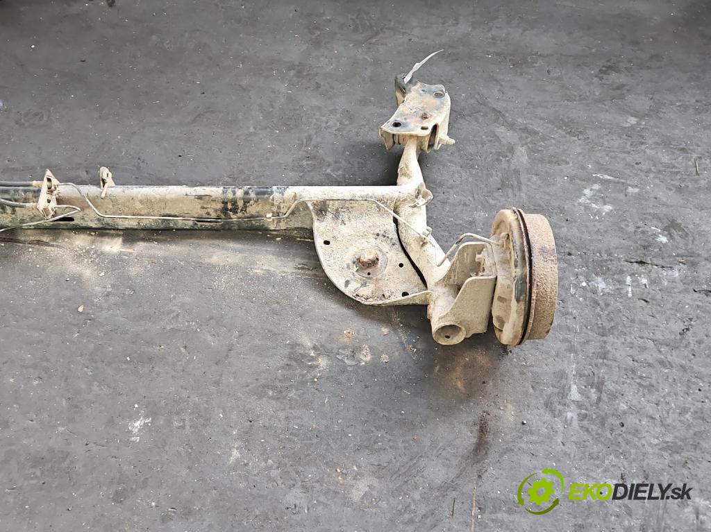 Dacia Logan I 2005-2014 1.4 8V 75 HP manual 55 kW 1390 cm3 4- zadna výstuha  (Výstuha zadná)