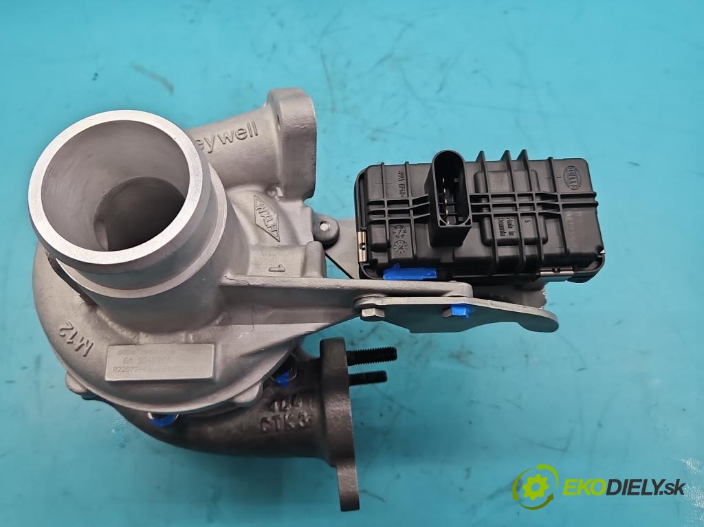 Opel Insignia A 2008-2017 2.0 cdti B20DTH: 170 HP manual 125 kW 1956 cm3 4- turbodúchadlo, turbo repasovaná 822072-4