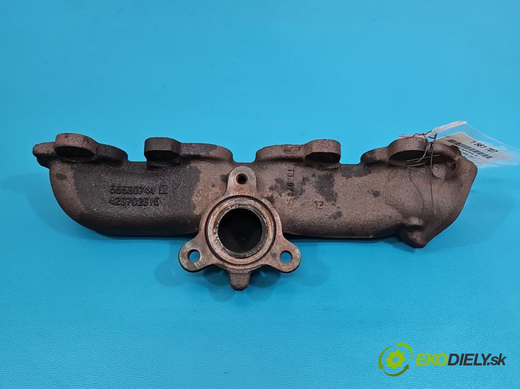Opel Insignia A 2008-2017 2.0 cdti B20DTH 170 hp manual 125 kW 1956 cm3 5- potrubí výfuk 55580744 (Výfukové potrubí)