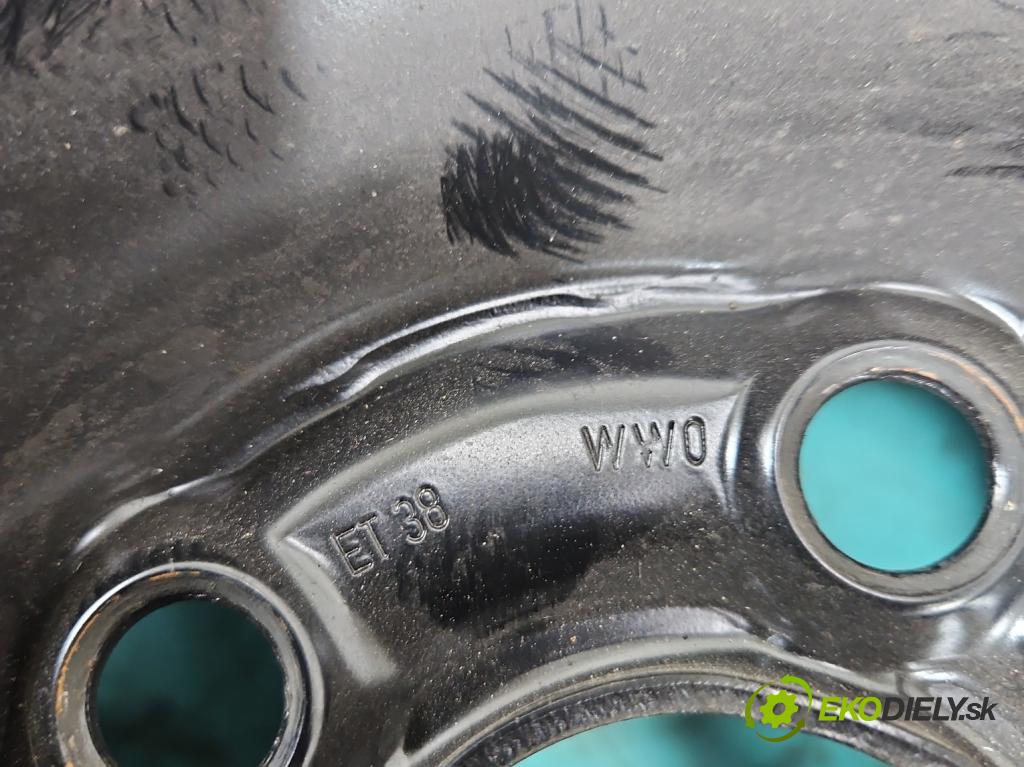 Skoda Rapid 2012-2019 1.2 TSI 86 hp manual 63 kW 1197 cm3 5- kolo náhradní 15"