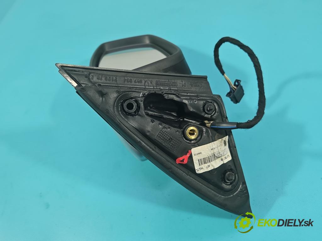 Skoda Rapid 2012-2019 1.2 TSI CBZA 86 HP manual 63 kW 1197 cm3 5- zrkadlo pravé 5JB857408F (Kľučka dverí ostatné)