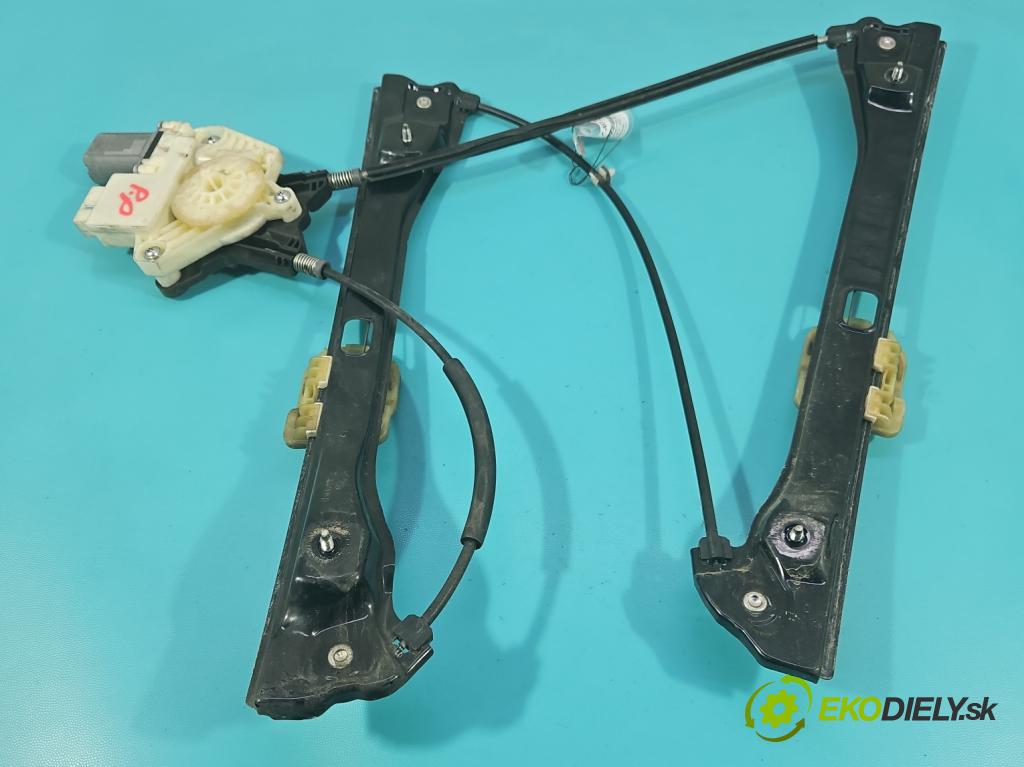 Skoda Rapid 2012-2019 1.2 TSI CBZA 86 HP manual 63 kW 1197 cm3 5- mechanizmus okna predné pravý 5JA959812E