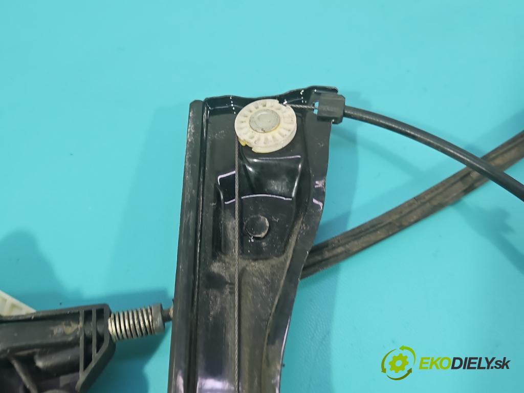 Skoda Rapid 2012-2019 1.2 TSI CBZA 86 hp manual 63 kW 1197 cm3 5- mechanismus stahování přední levý 5JA959801H