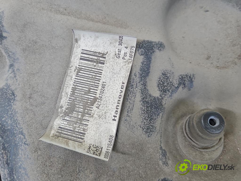 Mercedes E W213 2016-2023 2.0 CDI 194KM automatic 143 kW 1950 cm3 4- Nádrž: paliva A2134702401 (Palivová nádrž)