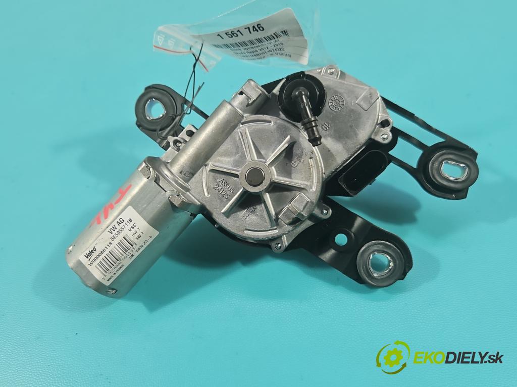 Skoda Rapid 2012-2019 1.2 TSI 86 HP manual 63 kW 1197 cm3 5- motor stieračov zadné 5E5955711B