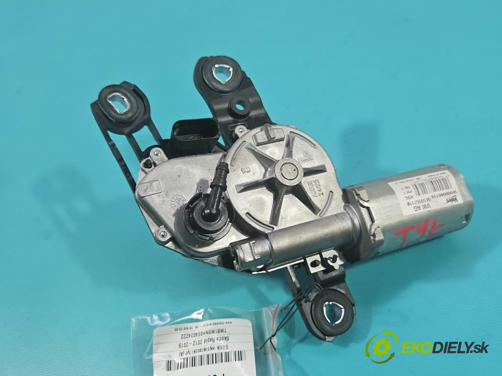 Skoda Rapid 2012-2019 1.2 TSI 86 HP manual 63 kW 1197 cm3 5- motor stieračov zadné 5E5955711B