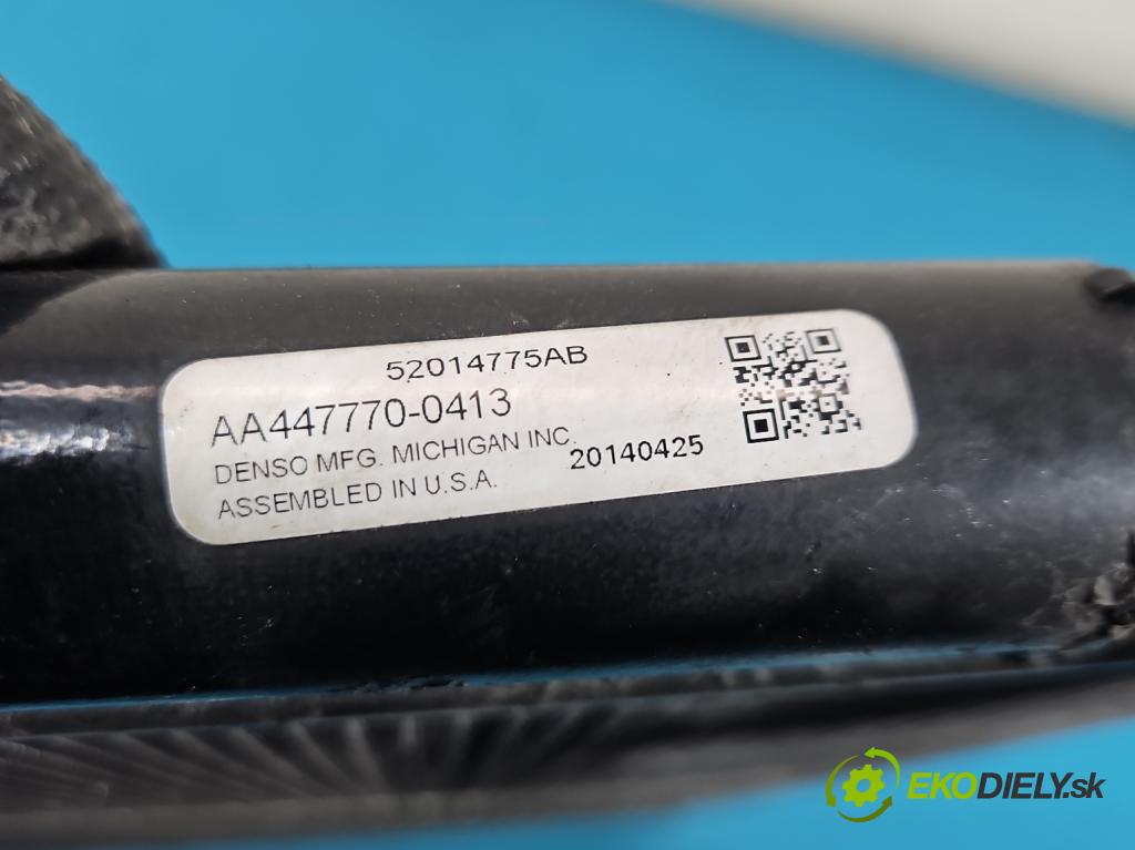 Jeep Cherokee KL 2013-2023 2.0 multijet: 140 HP manual 103 kW 1956 cm3 5- chladič klimatizácie 52014775AB (Chladič klimatizácie)