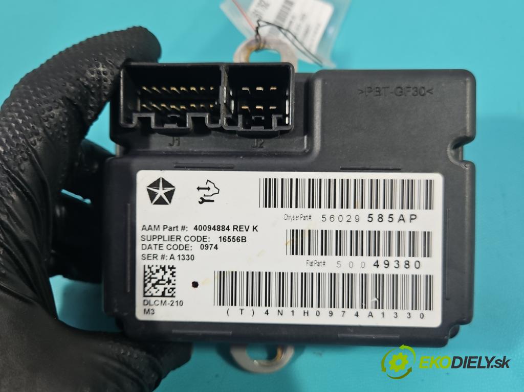 Jeep Cherokee KL 2013-2023 2.0 multijet 140 hp manual 103 kW 1956 cm3 5- řídící jednotka 56029585AP