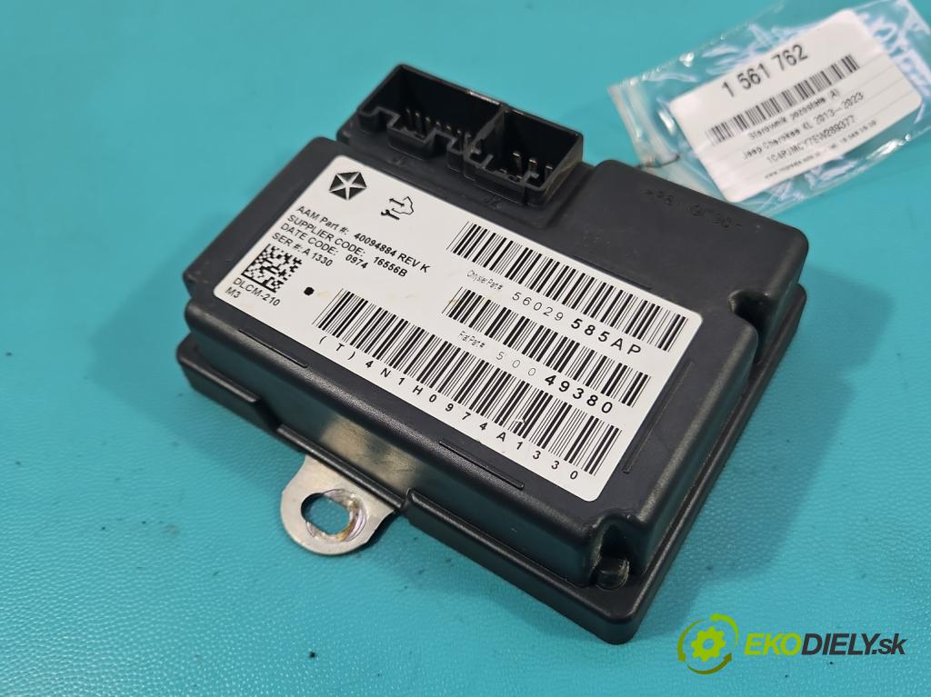 Jeep Cherokee KL 2013-2023 2.0 multijet 140 hp manual 103 kW 1956 cm3 5- řídící jednotka 56029585AP