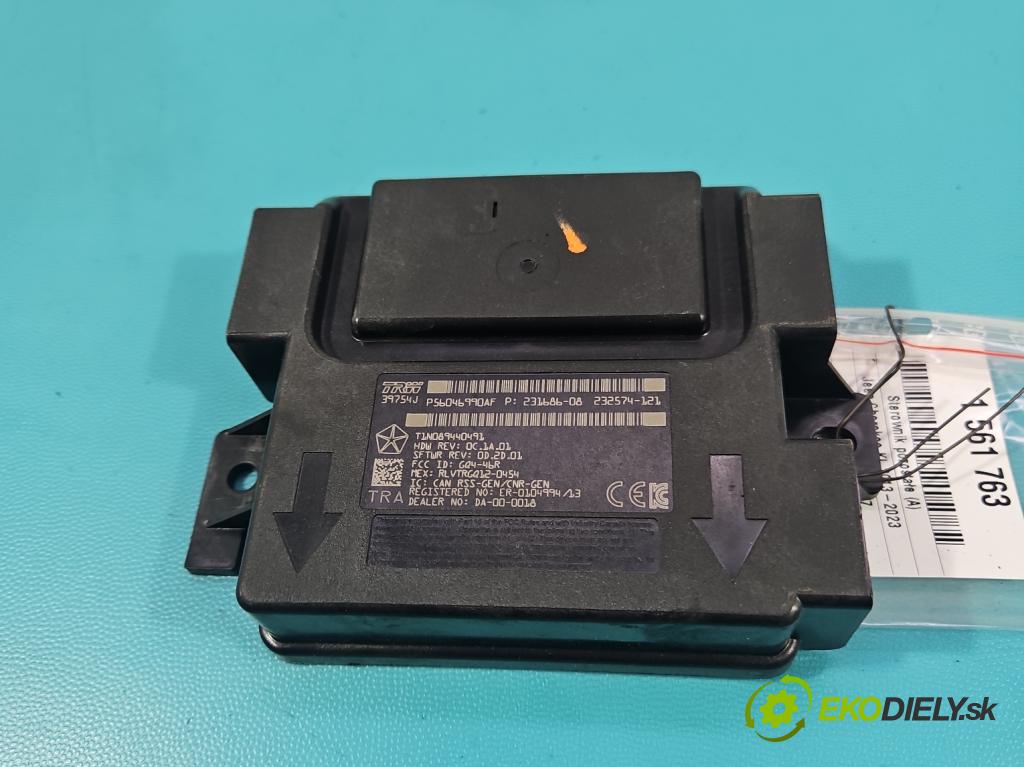 Jeep Cherokee KL 2013-2023 2.0 multijet: 140 HP manual 103 kW 1956 cm3 5- riadiaca jednotka vankúše: P56046990AF