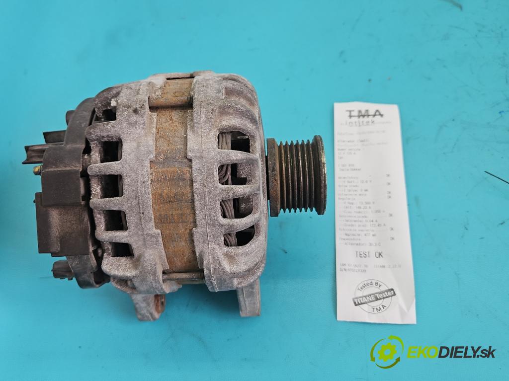 Dacia Dokker 2012- 1.6 16V 102 HP manual 75 kW 1598 cm3 5- Alternator 231001568R (Alternátor)