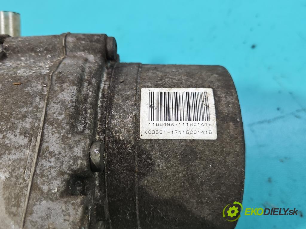 Dacia Dokker 2012- 1.6 16V 102 HP manual 75 kW 1598 cm3 5- čerpadlo posilovač 491109155R (Servočerpadlo)