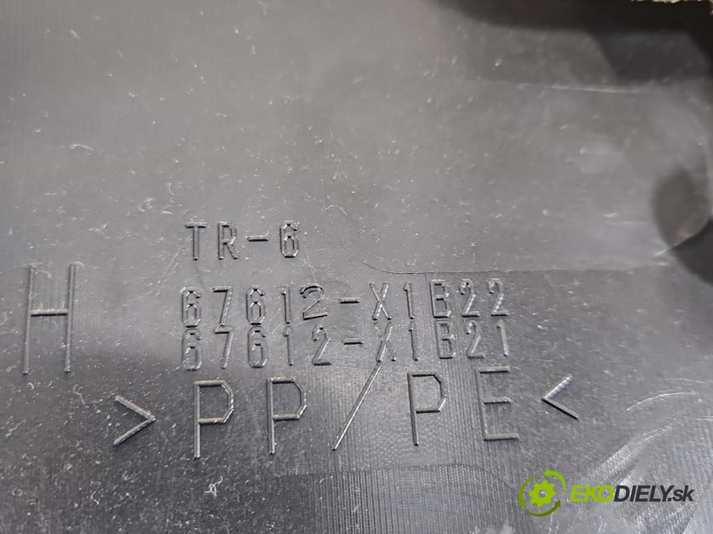 Toyota Rav4 IV 2013-2018 2.0 D4D 124hp manual 91 kW 1998 cm3 5- Čalounictví: dvere predné ľavé 67612-X1B22