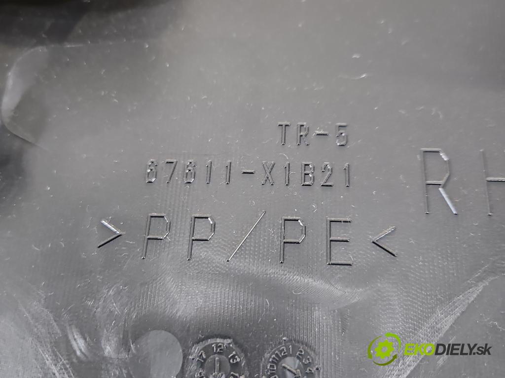 Toyota Rav4 IV 2013-2018 2.0 D4D 124 hp manual 91 kW 1998 cm3 5- Tapacír: dveře přední pravé 67777-X1B08