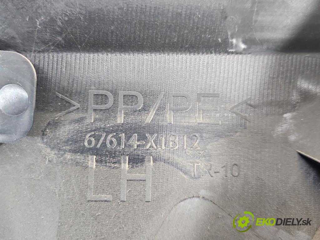 Toyota Rav4 IV 2013-2018 2.0 D4D 124 hp manual 91 kW 1998 cm3 5- Tapacír: dveře zadní levé 67788-X1B05