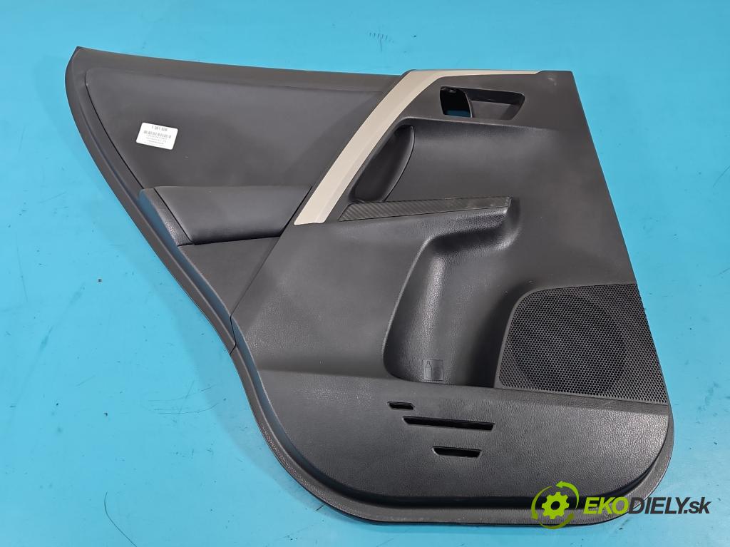 Toyota Rav4 IV 2013-2018 2.0 D4D 124 hp manual 91 kW 1998 cm3 5- Tapacír: dveře zadní levé 67788-X1B05