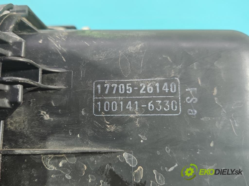 Toyota Rav4 IV 2013-2018 2.0 D4D 124hp manual 91 kW 1998 cm3 5- obal filtra vzduchu 17705-26140 (Obal vzduchového filtra)