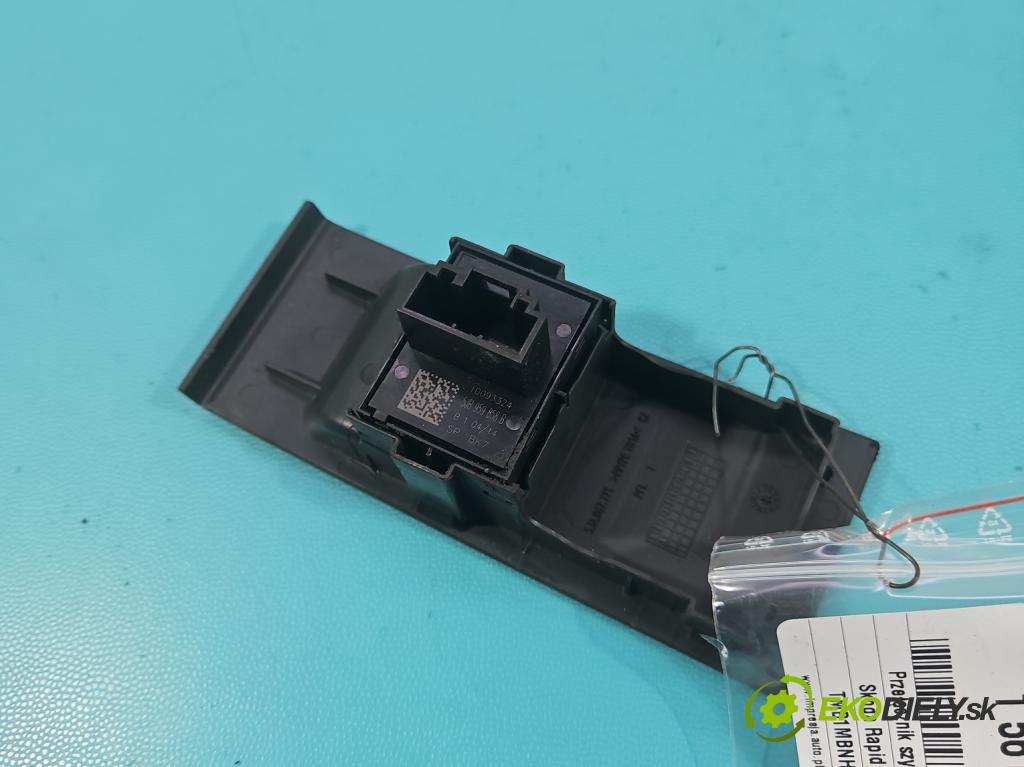 Skoda Rapid 2012-2019 1.2 TSI 86 hp manual 63 kW 1197 cm3 5- Přepínač oken zpětných zrcátek 5JB959858B