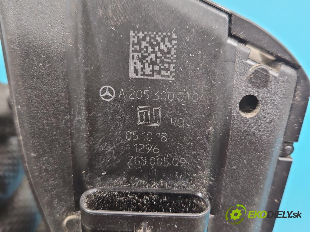 Mercedes S W222 2013-2020 3.0 cdi (656929) 340KM automatic 250 kW 2925 cm3 4- pedal plyn: potenciometr: A2053000104